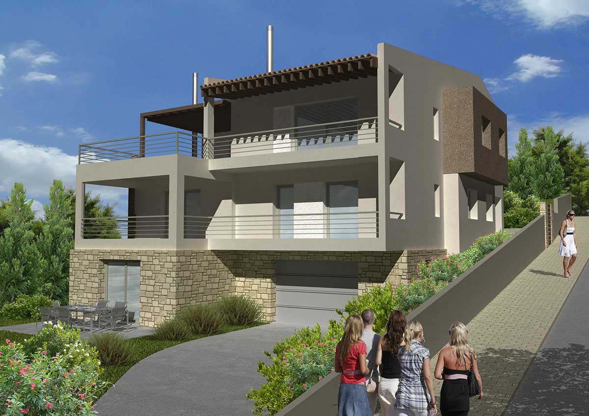 Τριπλοκατοικία στα Πολιτικά, Χαλκίδα