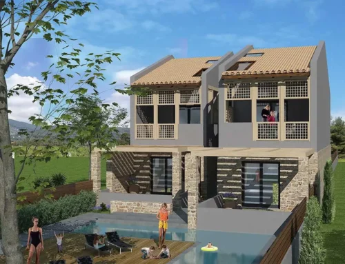 New complex of 4 country houses in Politika area, Chalkis