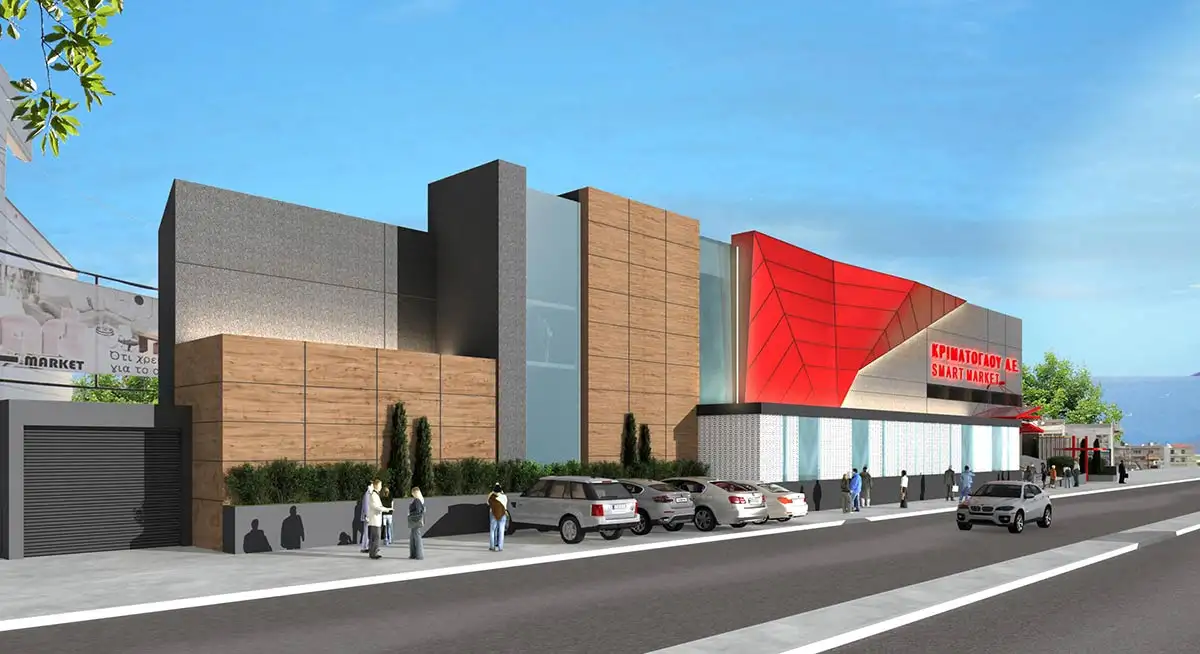 Διαμόρφωση όψης ‘SMART MARKET’, Κριμάτογλου Group