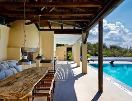 Renovation of private country house with swimming pool in S. Euboea