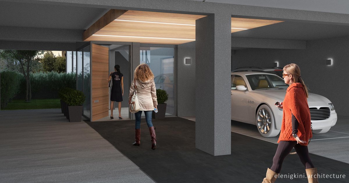 Νέα εξαόροφη πολυκατοικία επί πυλωτής στο κέντρο της Χαλκίδας