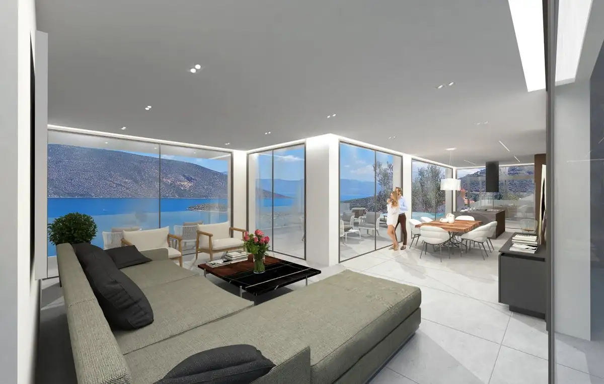 Νέα ιδιωτική κατοικία με υπόγειο και πισίνα στα Σκροπονέρια