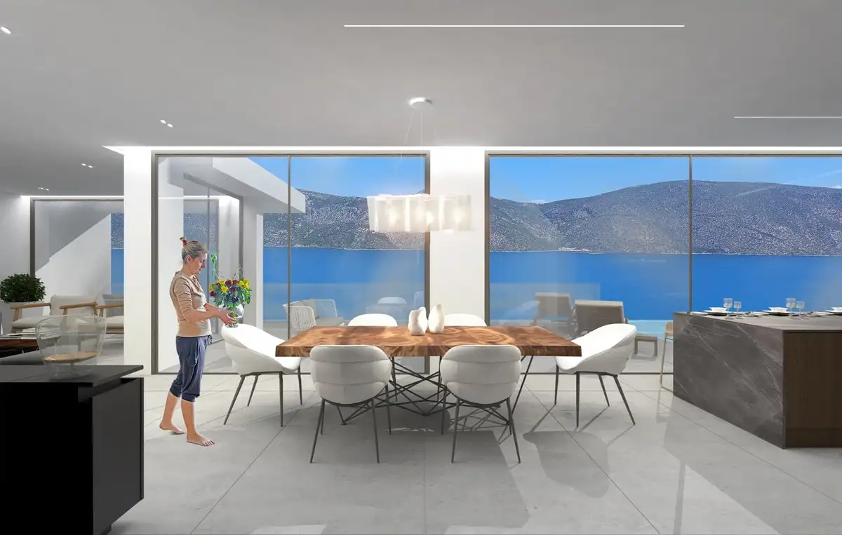 Νέα ιδιωτική κατοικία με υπόγειο και πισίνα στα Σκροπονέρια